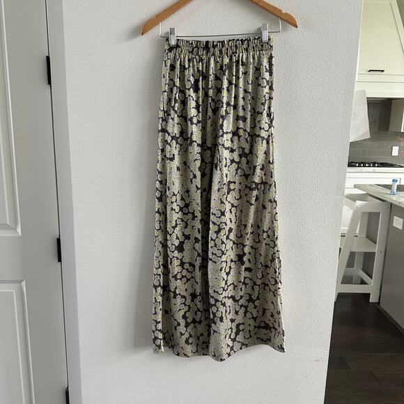 Natasha Zinko wide pants with printed daisies Size XS - Picture 3 of 8